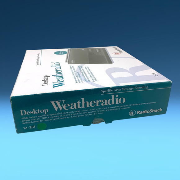 Radio Shack 12-251 Weatheradio Alert NOAA Weather Radio Fully Tested *VIDEO* - Picture 7 of 8